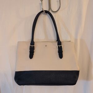 Kate Spade Elegant Beige and Black Tote